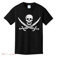 JOLLY ROGER PIRATE FLAG CALICO JACK HALLOWEEN COSTUME Kids T-Shirt thumb 0