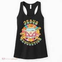 Jesus Revolution People Retro Van Bus Christian Faith Women's Tank Top thumb 0