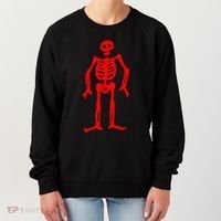 Jolly Roger Pirate Flag Edward Low Red Skeleton Women's Sweatshirt thumb 0