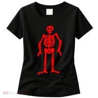 Jolly Roger Pirate Flag Edward Low Red Skeleton Women's T-Shirt thumb 0