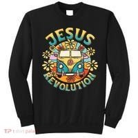 Jesus Revolution People Bus Christian Faith Costume Sweatshirt thumb 0
