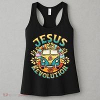 Jesus Revolution People Bus Christian Faith Costume Women's Tank Top thumb 3
