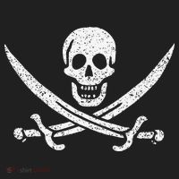 JOLLY ROGER PIRATE FLAG CALICO JACK HALLOWEEN COSTUME Hat thumb 2