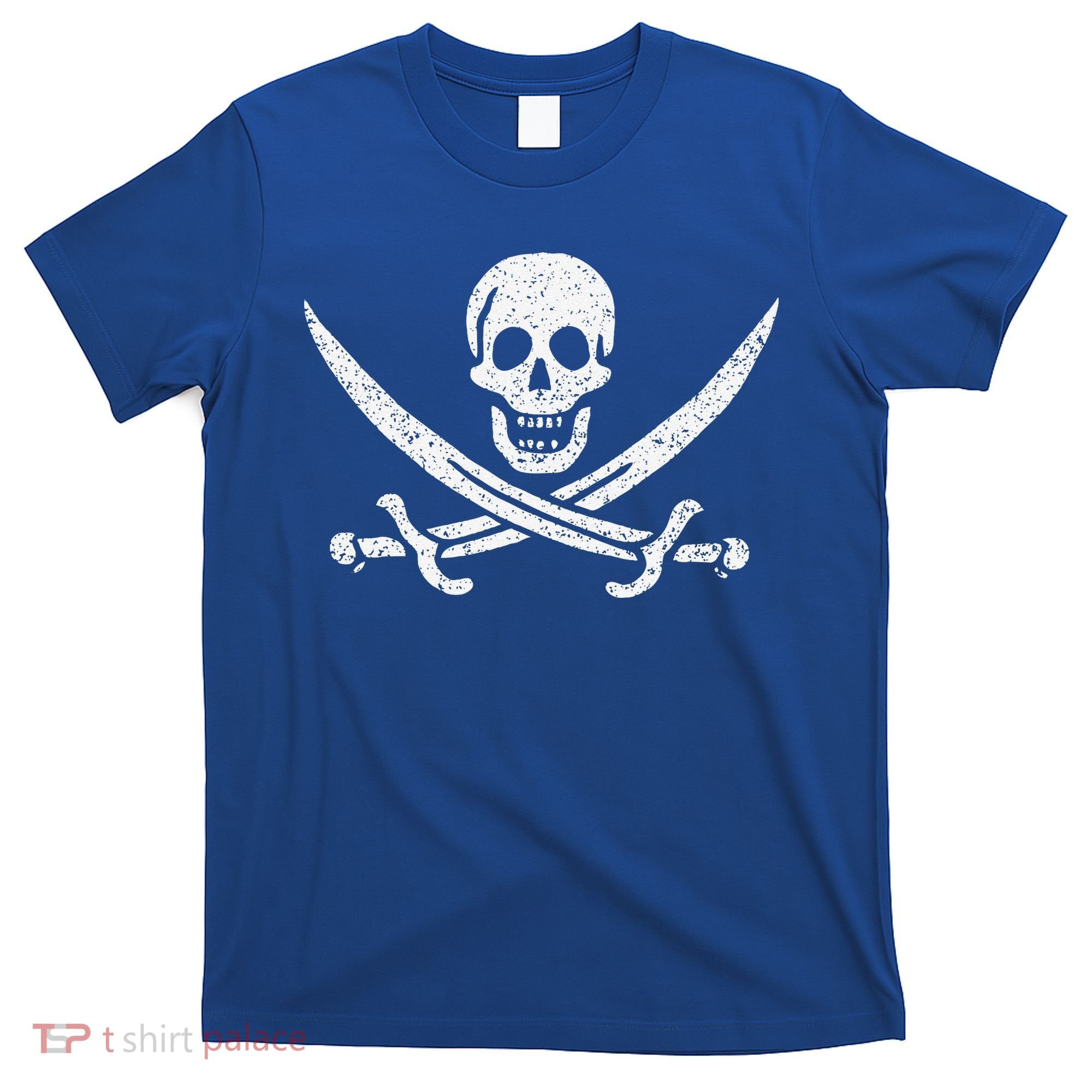 JOLLY ROGER PIRATE FLAG CALICO JACK HALLOWEEN COSTUME T-Shirt