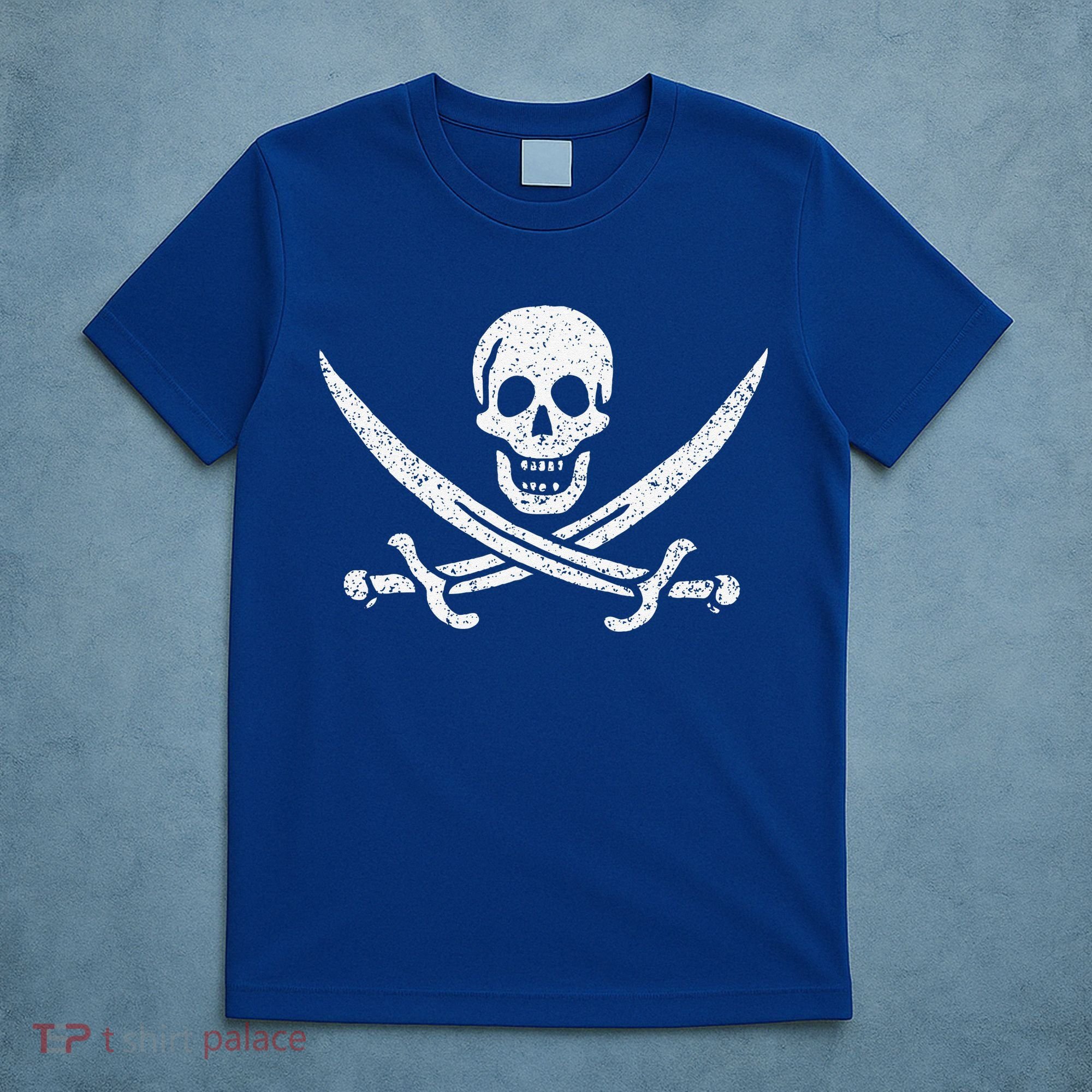 JOLLY ROGER PIRATE FLAG CALICO JACK HALLOWEEN COSTUME T-Shirt
