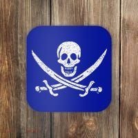JOLLY ROGER PIRATE FLAG CALICO JACK HALLOWEEN COSTUME Coaster thumb 0