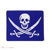 JOLLY ROGER PIRATE FLAG CALICO JACK HALLOWEEN COSTUME Mousepad thumb 0