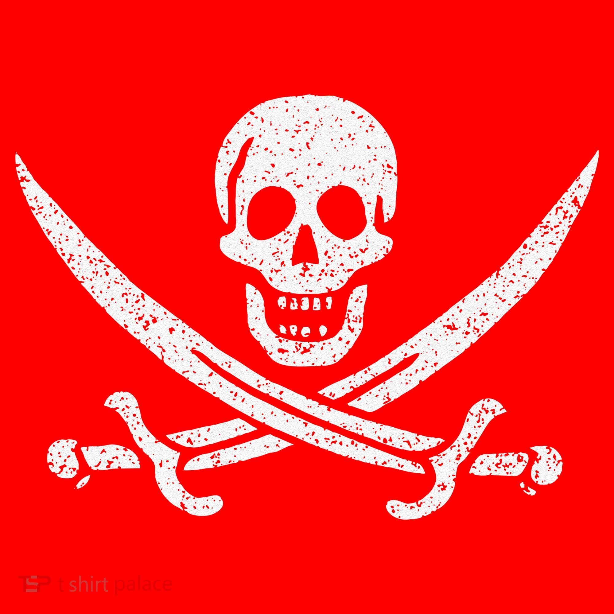 JOLLY ROGER PIRATE FLAG CALICO JACK HALLOWEEN COSTUME Santa Hat