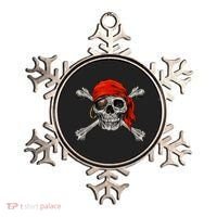 Jolly Roger Pirate Skull & Crossbones Halloween Ornament thumb 0