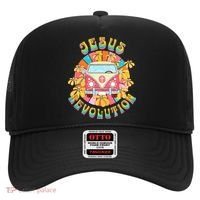 Jesus - Revolution People Retro Van Bus Christian Faith Hat thumb 0