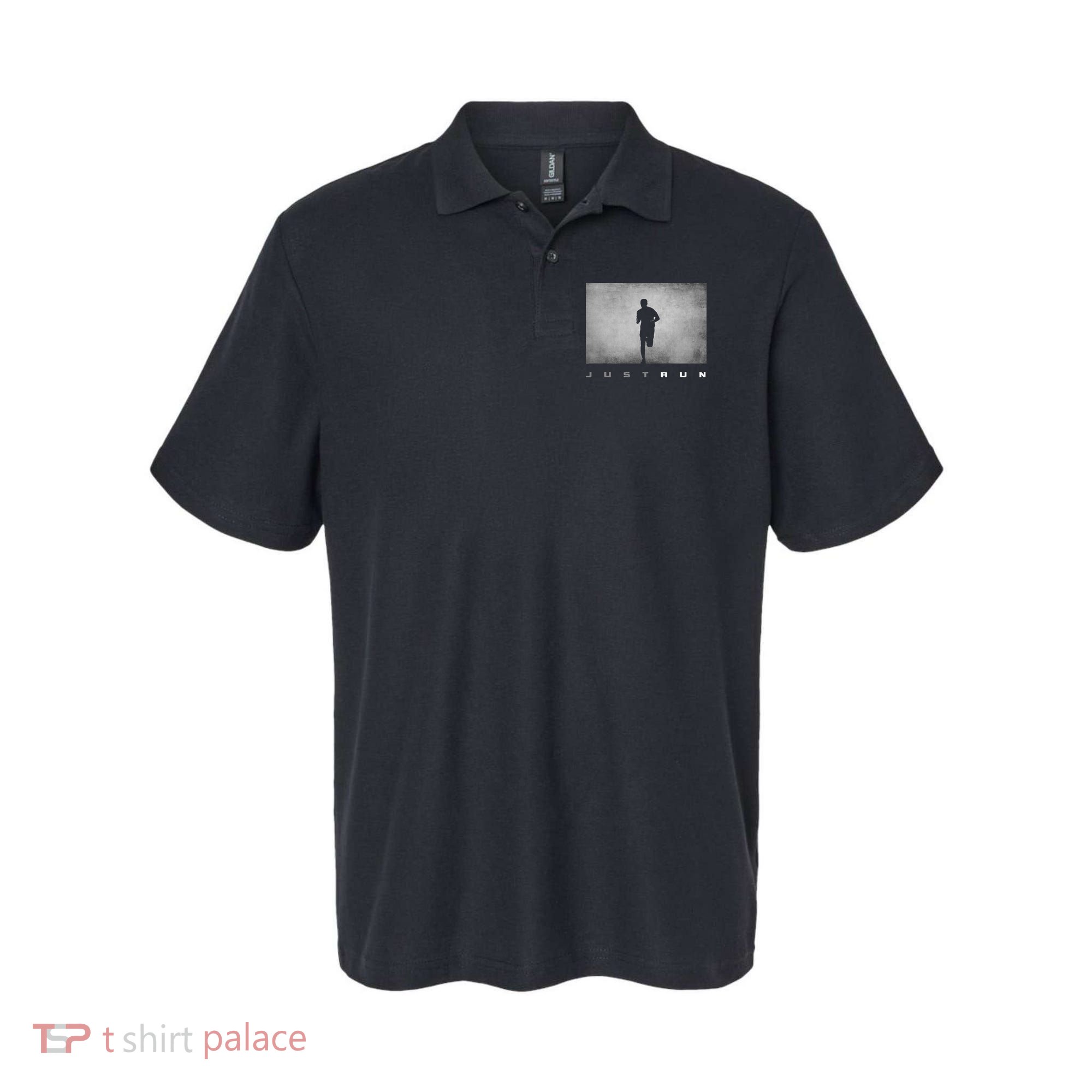 Just Run Running Runner Polo