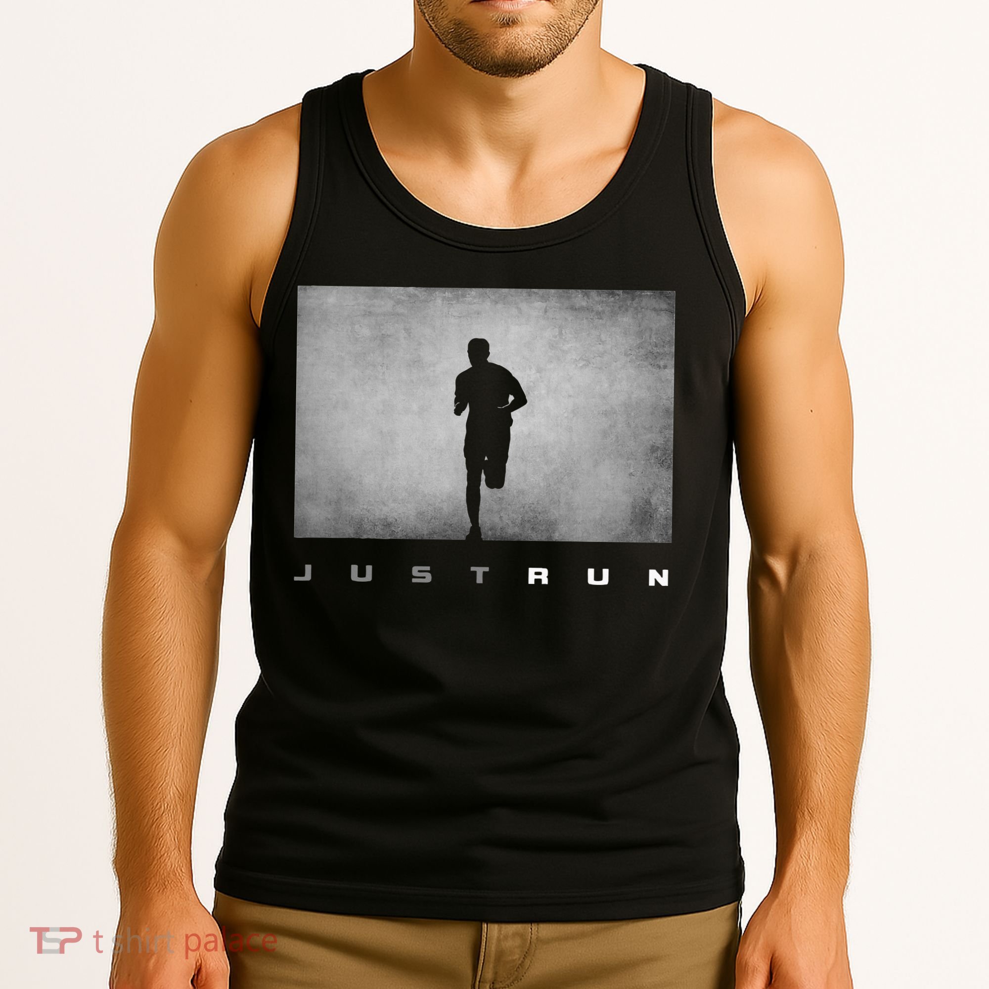 Just Run Running Runner Tank Top