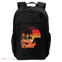 Just Relax Retro Sunset Vacation Backpack thumb 0