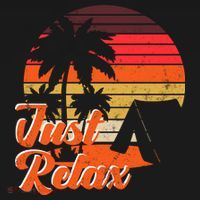 Just Relax Retro Sunset Vacation Tote Bag thumb 4