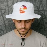 Just Relax Retro Sunset Vacation Bucket Hat thumb 2