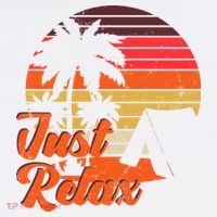 Just Relax Retro Sunset Vacation Beanie thumb 2