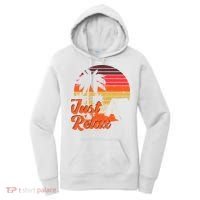 Just Relax Retro Sunset Vacation Women's Hoodie thumb 0