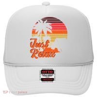 Just Relax Retro Sunset Vacation Hat thumb 0