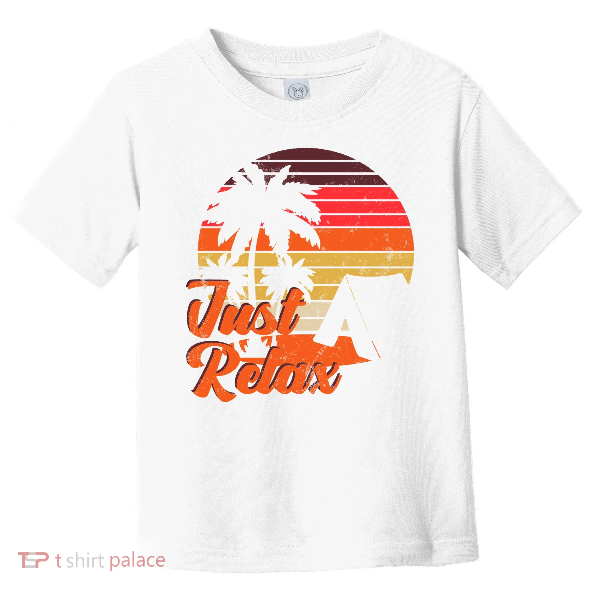 Just Relax Retro Sunset Vacation Toddler T-Shirt