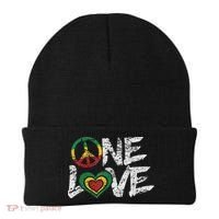 Jamaica Reggae Rasta One Love Gift Tee Beanie thumb 0