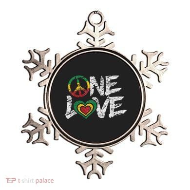 Jamaica Reggae Rasta One Love Gift Tee Ornament