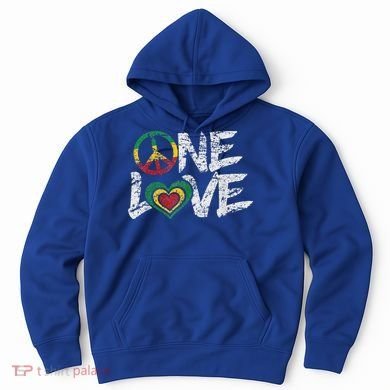 Jamaica Reggae Rasta One Love Gift Tee Hoodie