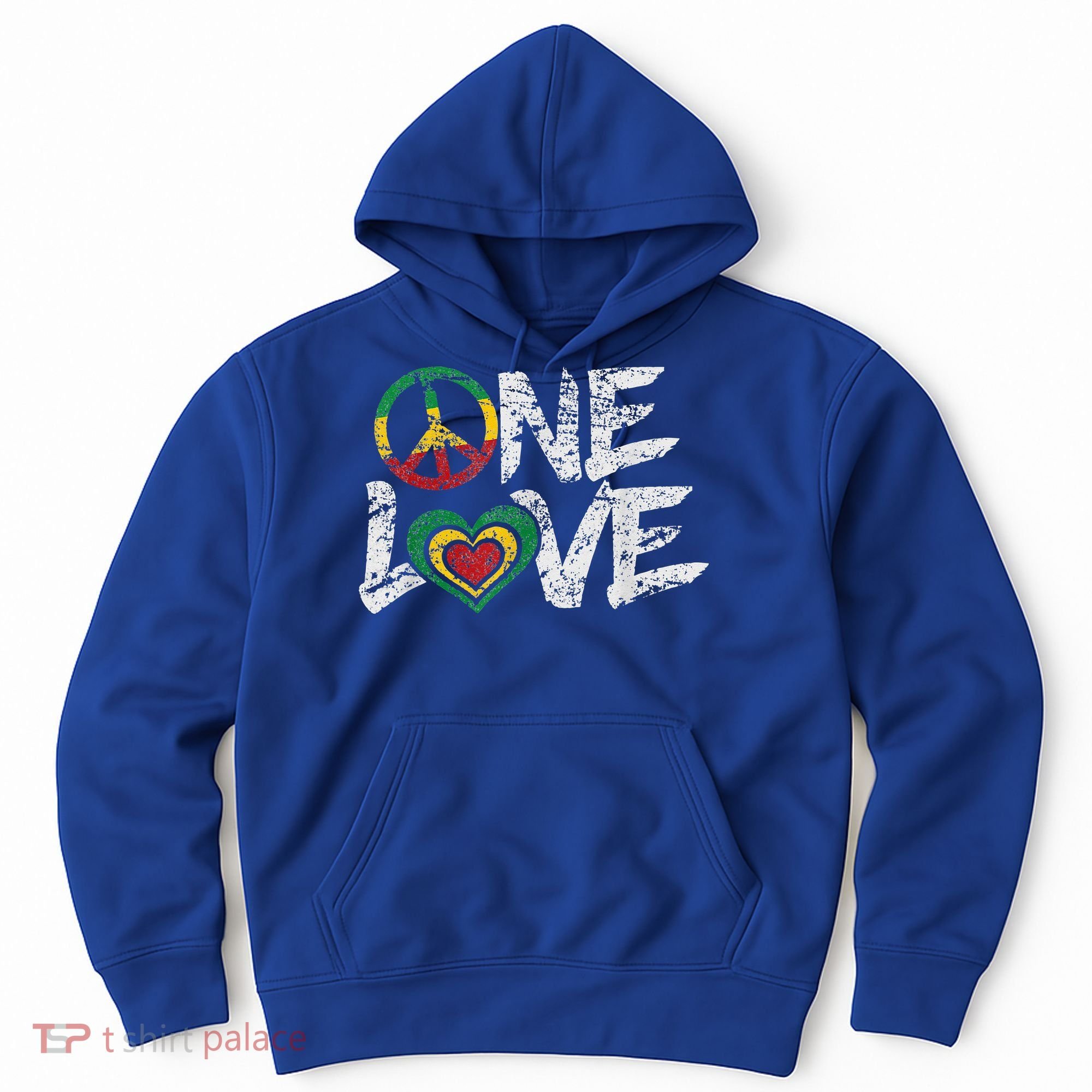 Jamaica Reggae Rasta One Love Gift Tee Hoodie