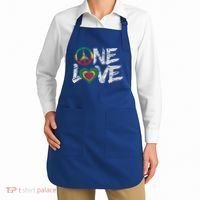 Jamaica Reggae Rasta One Love Gift Tee Apron thumb 2