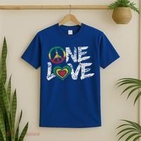Jamaica Reggae Rasta One Love Gift Tee T-Shirt thumb 2