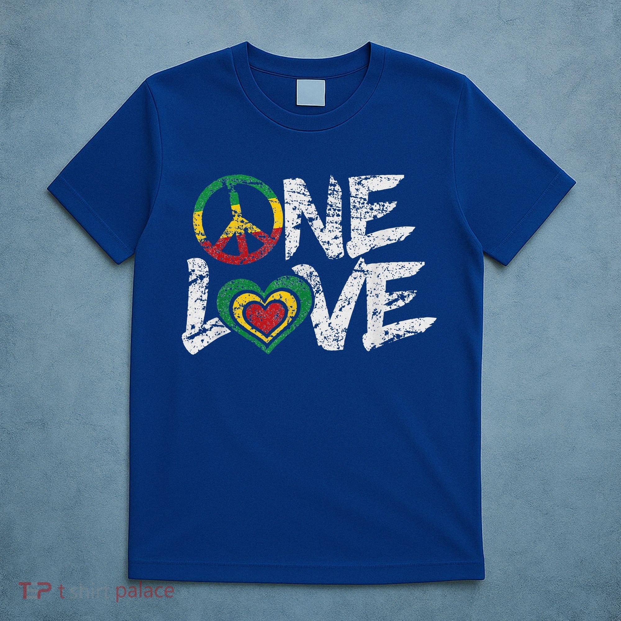 Jamaica Reggae Rasta One Love Gift Tee T-Shirt