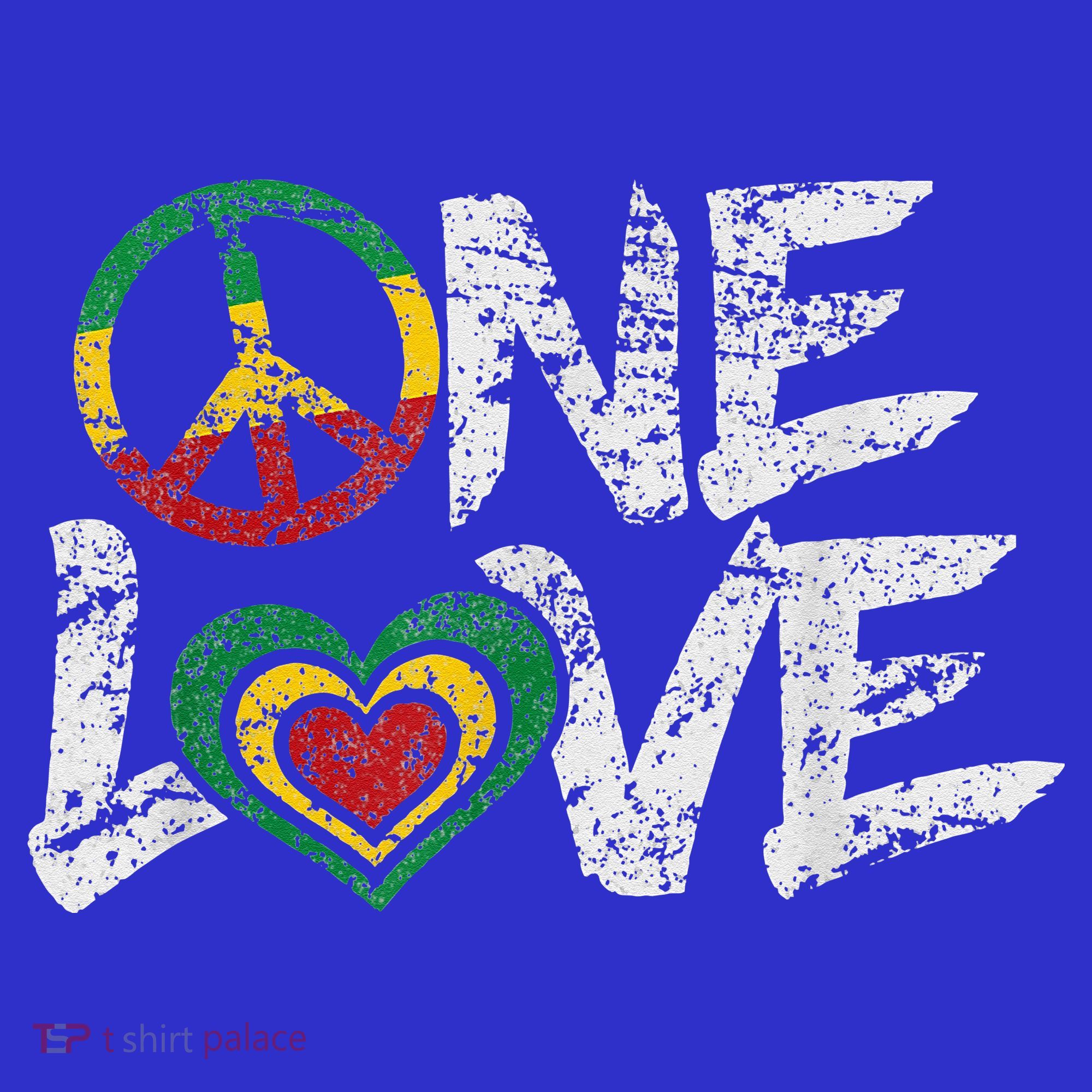 Jamaica Reggae Rasta One Love Gift Tee Toddler Hoodie
