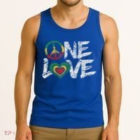 Jamaica Reggae Rasta One Love Gift Tee Tank Top thumb 3