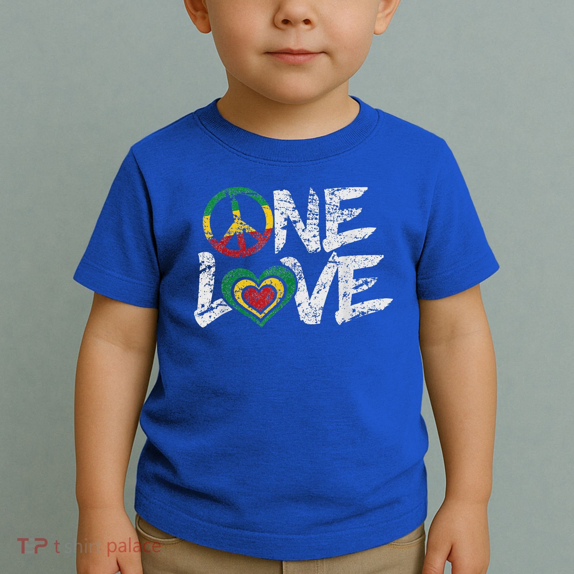 Jamaica Reggae Rasta One Love Gift Tee Toddler T-Shirt