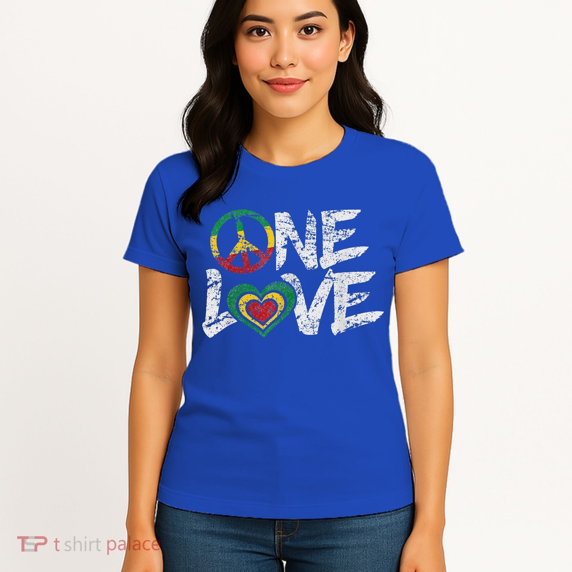 Jamaica Reggae Rasta One Love Gift Tee Women's T-Shirt