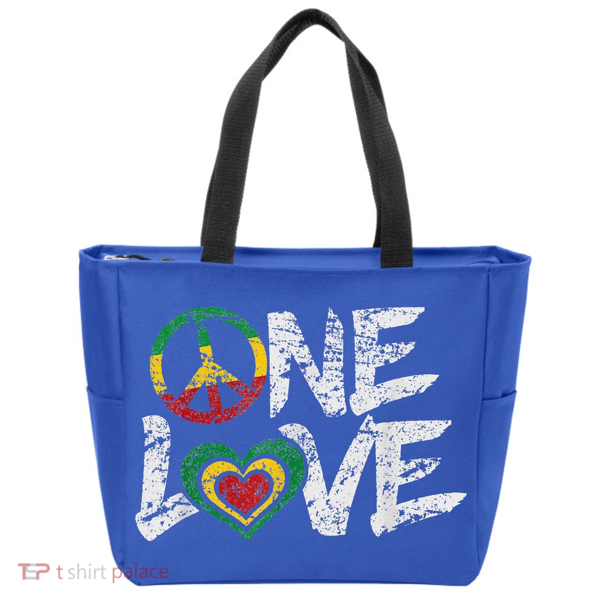 Jamaica Reggae Rasta One Love Gift Tee Tote Bag