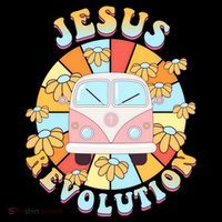 Jesus Revolution Retro Floral Hippie Coffee Mug thumb 5