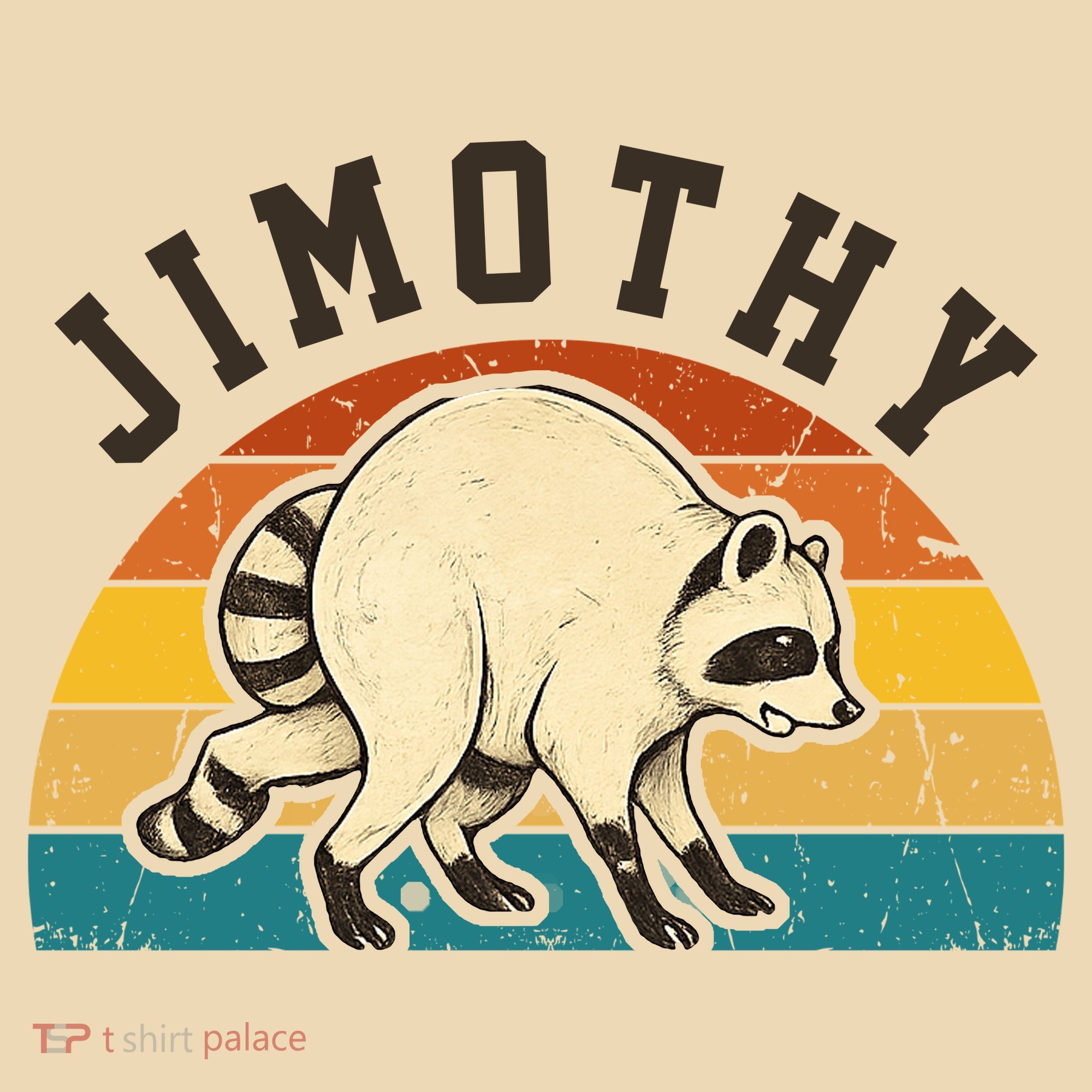 Jimothy Raccoon Seattle Feral Funny Trash Wildlife T-Shirt