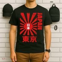 Japan Rising Sun Retro Vintage Flag T-Shirt thumb 6