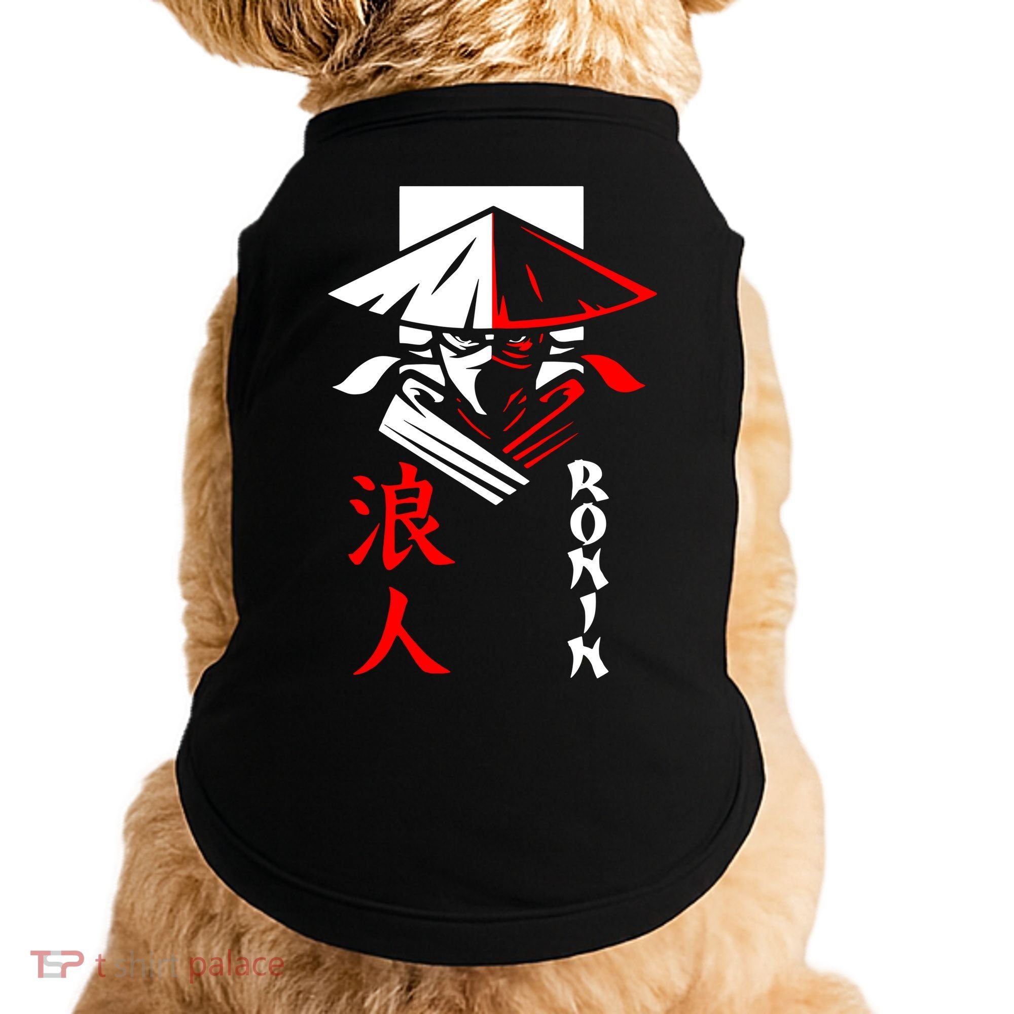 Japanese Ronin Samurai Warrior Bushido Doggie Tank