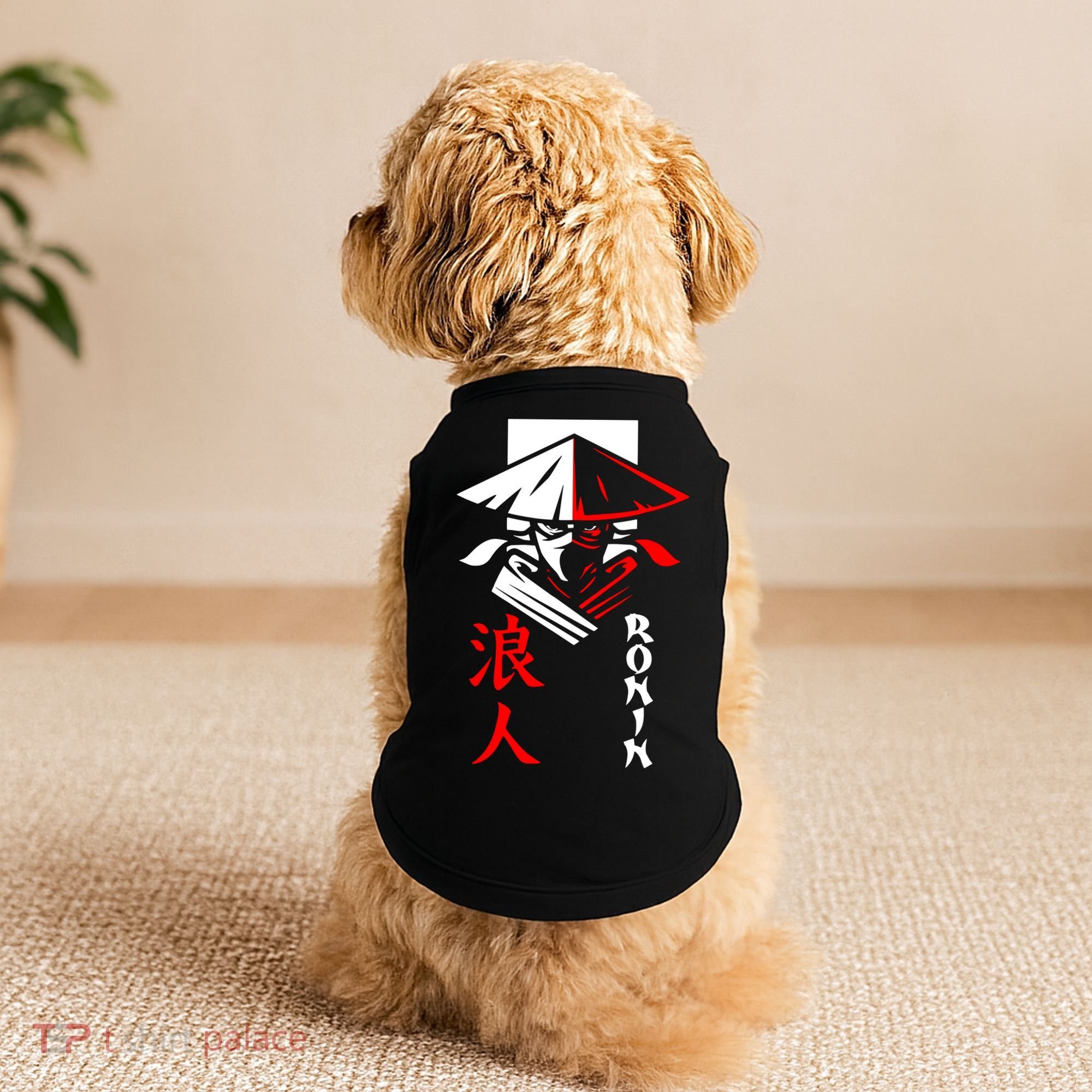 Japanese Ronin Samurai Warrior Bushido Doggie Tank