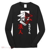 Japanese Ronin Samurai Warrior Bushido Long Sleeve Shirt thumb 0