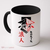 Japanese Ronin Samurai Warrior Bushido Coffee Mug thumb 0