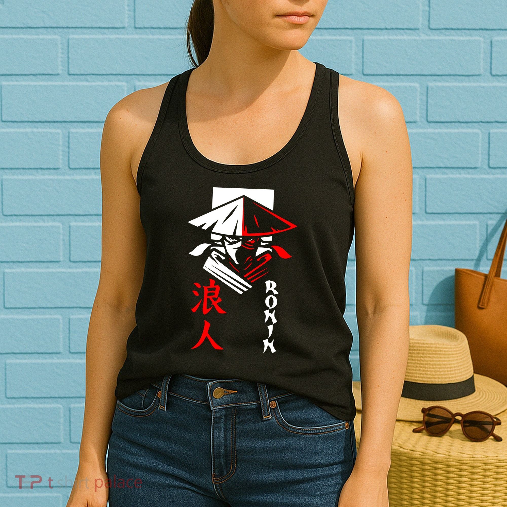 Japanese Ronin Samurai Warrior Bushido Women's Tank Top