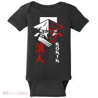 Japanese Ronin Samurai Warrior Bushido Baby Bodysuit thumb 0