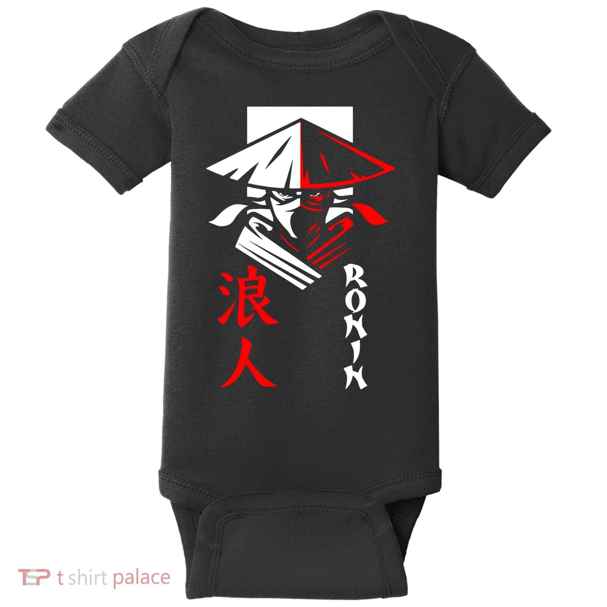 Japanese Ronin Samurai Warrior Bushido Baby Bodysuit