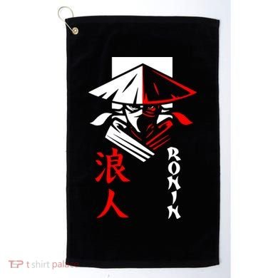 Japanese Ronin Samurai Warrior Bushido Golf Towel