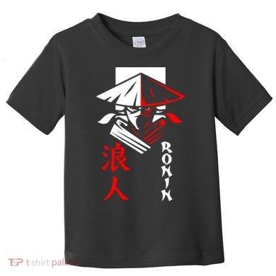 Japanese Ronin Samurai Warrior Bushido Toddler T-Shirt
