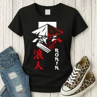 Japanese Ronin Samurai Warrior Bushido Women's T-Shirt thumb 3
