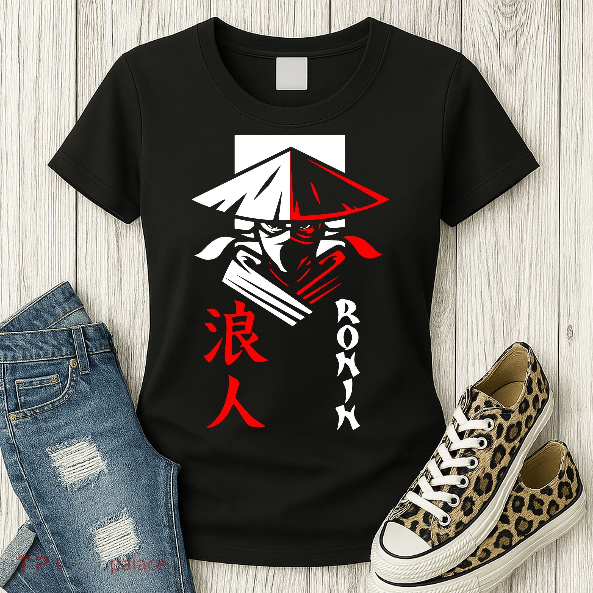 Japanese Ronin Samurai Warrior Bushido Women's T-Shirt