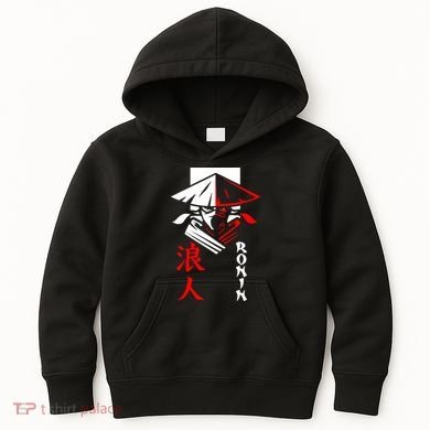 Japanese Ronin Samurai Warrior Bushido Kids Hoodie